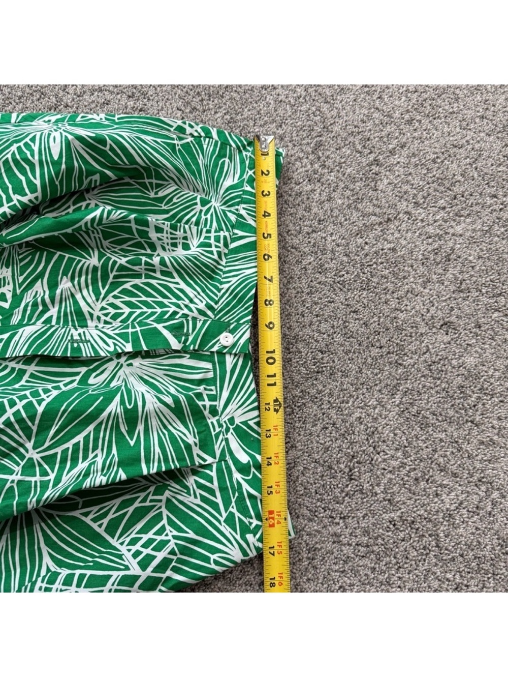 Tabitha Brown X Target Green & White Linear Floral Print Maxi Skirt Large NWT - Picture 10 of 10